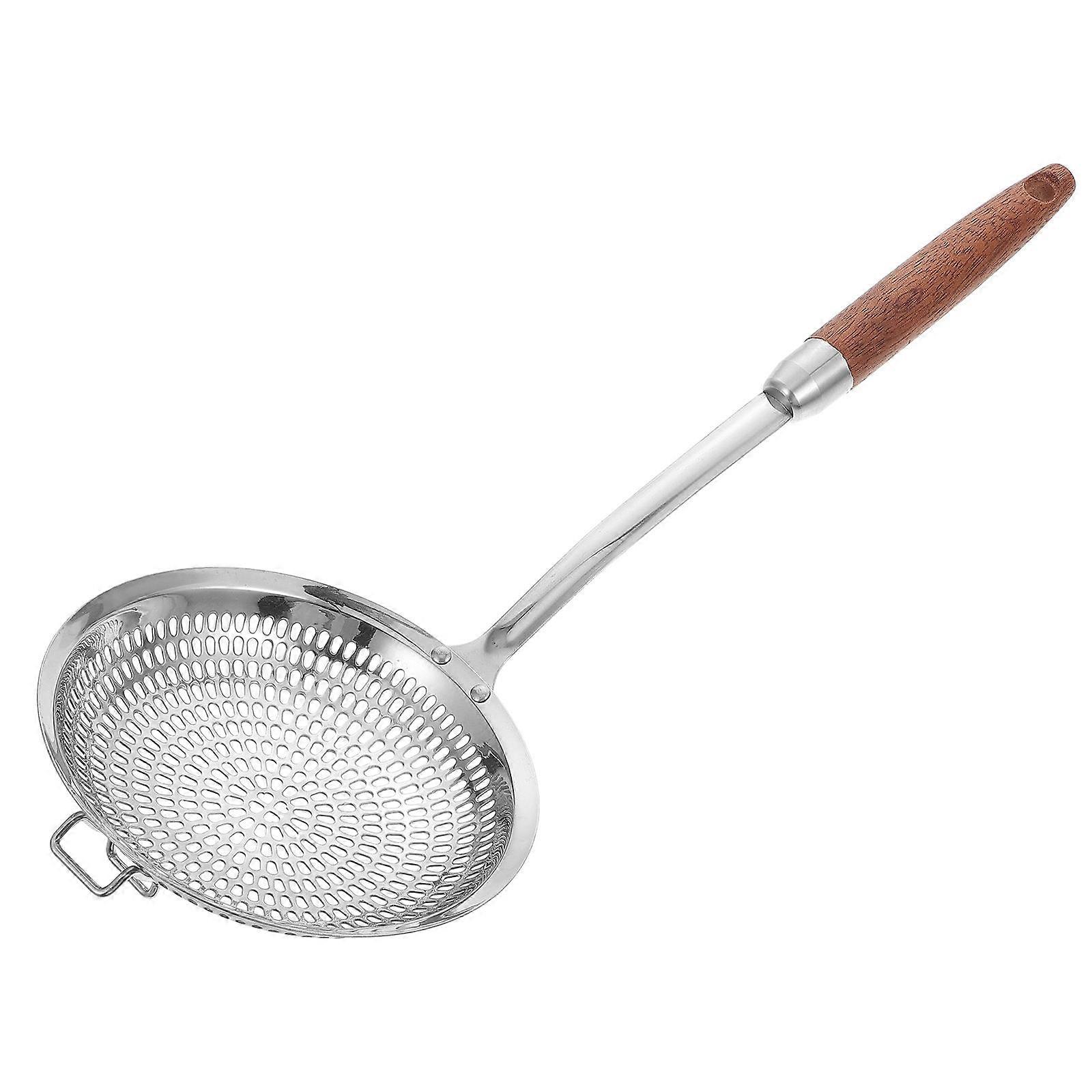 Kitchen Colander Spoon Boiling And Draining Multi-Function Cooks Assorted Color 1Pcs