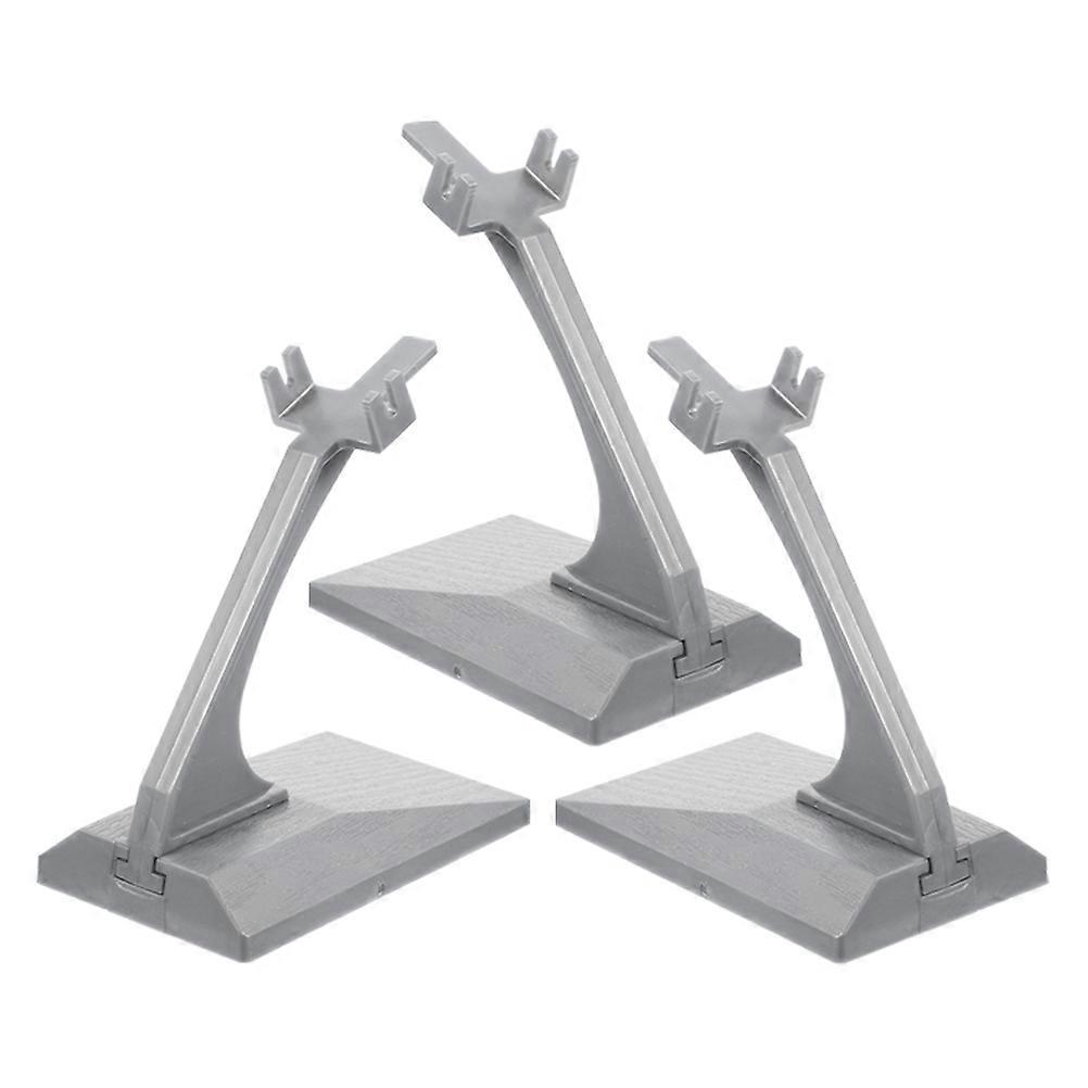 Plastic Display Stand for Aircraft Models with Stable Support 6Pcs Set