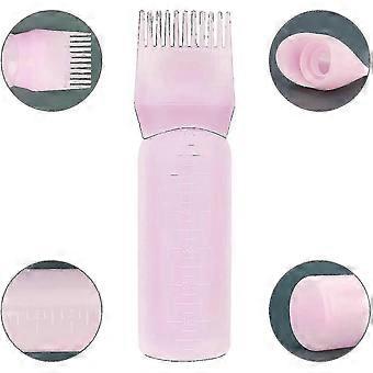 Root Comb Applicator Bottle, 6 Ounce Applicator Bottle compatible with Hair Dye Bottle