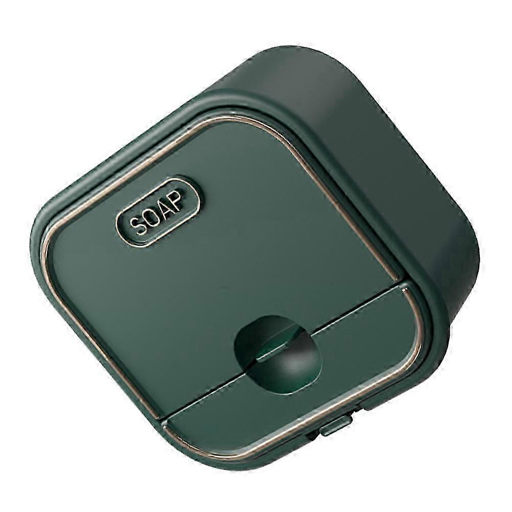 Wall-Mounted Soap Box, PP Material, Drain Design, 1pc