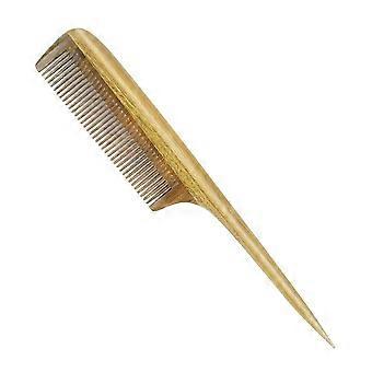 Antistatische natuurlijke sandelhoutkammen Draagbare kapsalon Houten kam Rat Tail Brush Kappers Styling Tool Haarverzorging Haarkam