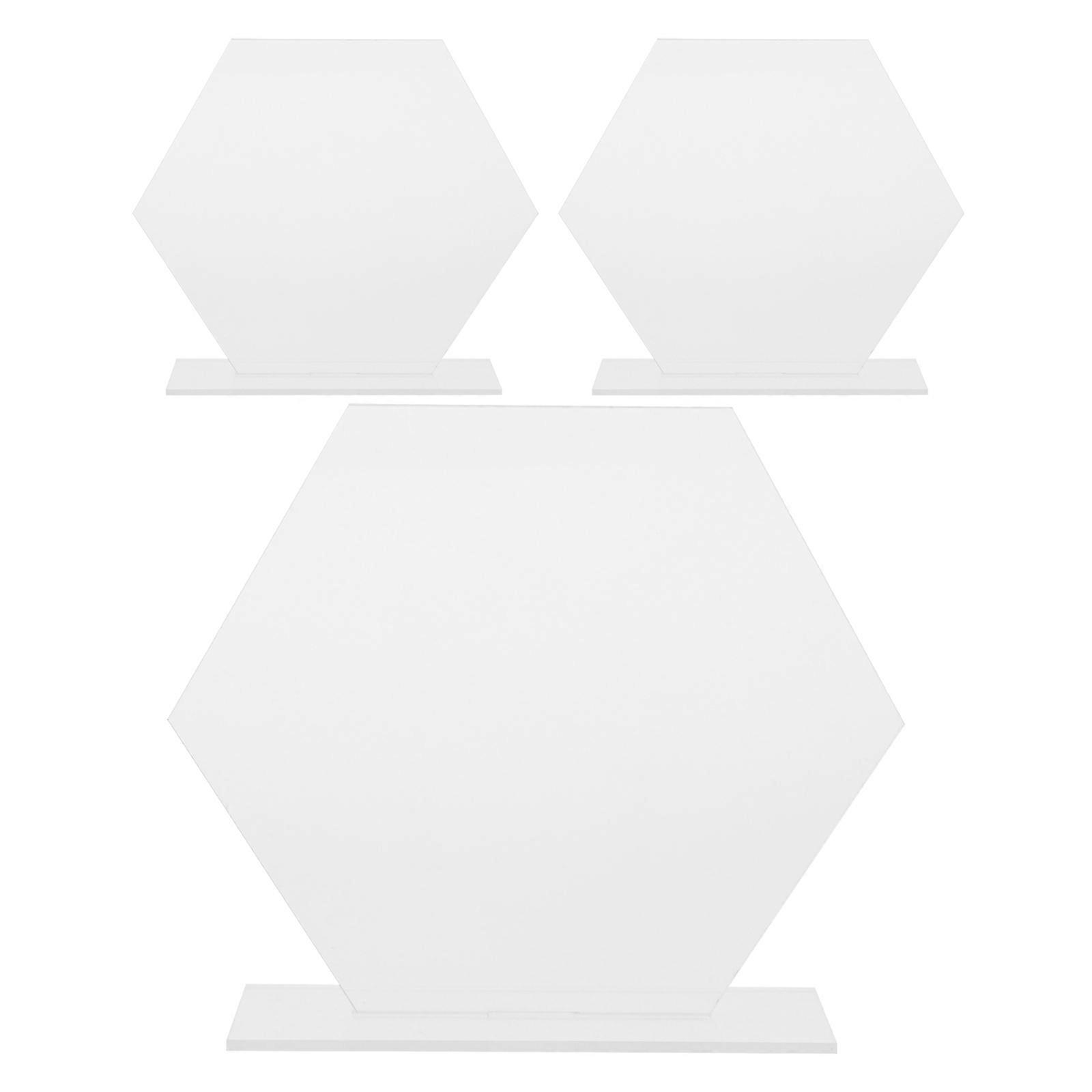 Transparent Acrylic Table Number Sign for Reception with 3Sets