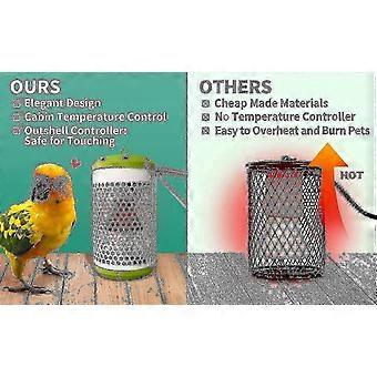 Smart Bird Cage Heater With Auto Temperature Control, Safe compatible with Touching And Reliable Heating 24x7, With Anti-bite Power