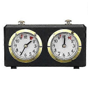 Mechanical Analog Chess Clock, Wind-Up Battery-Free Timer, Count Up Down for Chess, Chinese Chess, Go Games