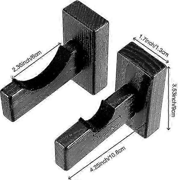 4 Pack Bat Display Case Holder, Rack Brackets Bat