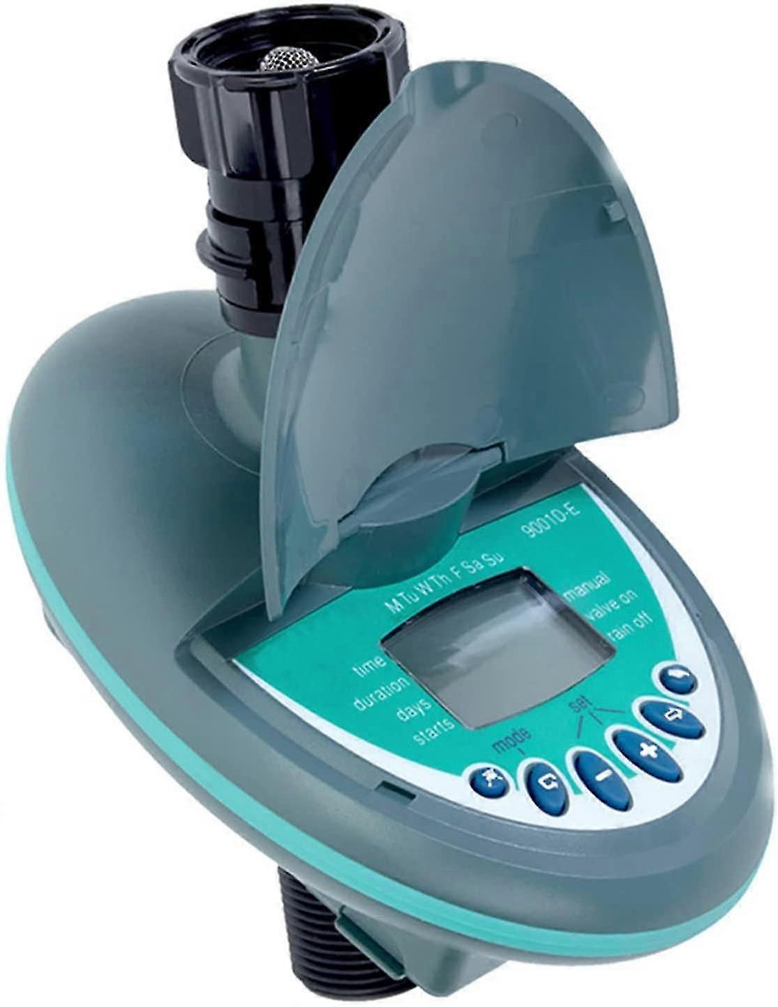 Watering Timer - 3/4" Lcd Digital Sprinkler Programmable Timer Automatic Garden Thread Watering With Waterproof Cover - 008
