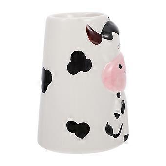 Hamster Water Kettle Stand for Home 1Pcs Ceramic Cow Style Vertical Holder