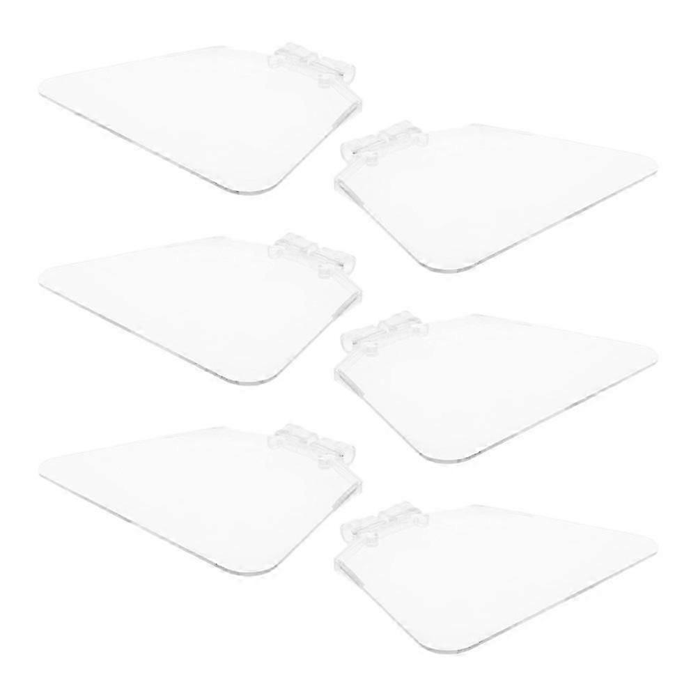 Bench Grinder Eye Shield Splash Shield For Grinder Diy Enthusiasts 6Pcs