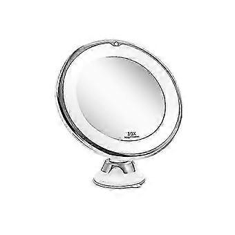 10x Magnifying Makeup Vanity Mirror With Lights, Led Lighted Portable Hand Cosmetic Magnification Light BY