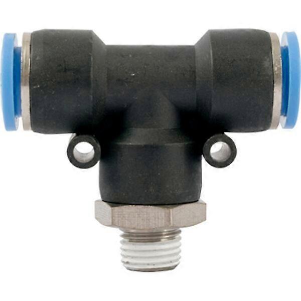 Pu Hose Fitting Tee 12mm-1/4 M