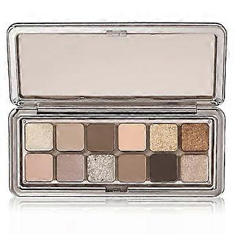Paleta de Sombras Matte Neutras com 12 Cores, À Prova D'Água, Longa Duração, para Mulheres Maduras, Cor 03: Cimento