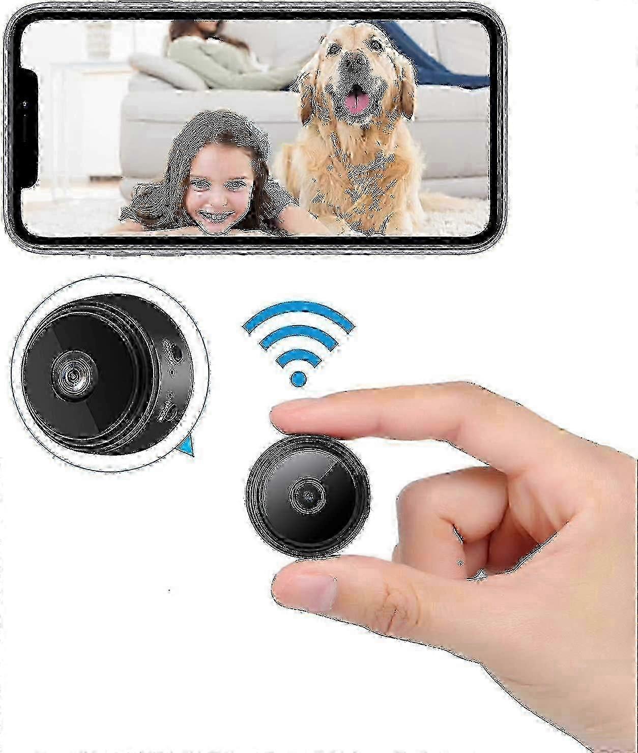 Mini Wifi Wireless IP Camera - Ultra-Compact Design for Versatility