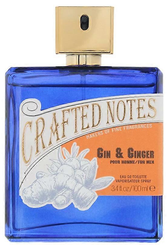Crafted Notes Gin & Ginger For Men 100ml EDT Spray