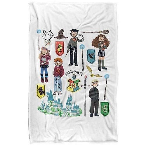 Harry Potter Cute Icons Blanket