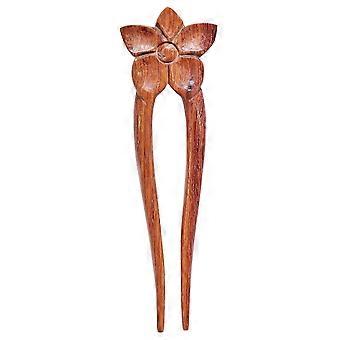 Fermaglio per capelli in legno fatto a mano, forcina per capelli, accessorio per capelli di alta qualità per donna, per uso quotidiano.