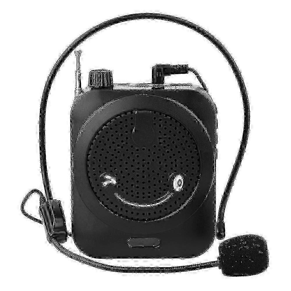 Portable Voice Amplifier with Headset Mic for Lectures and Training