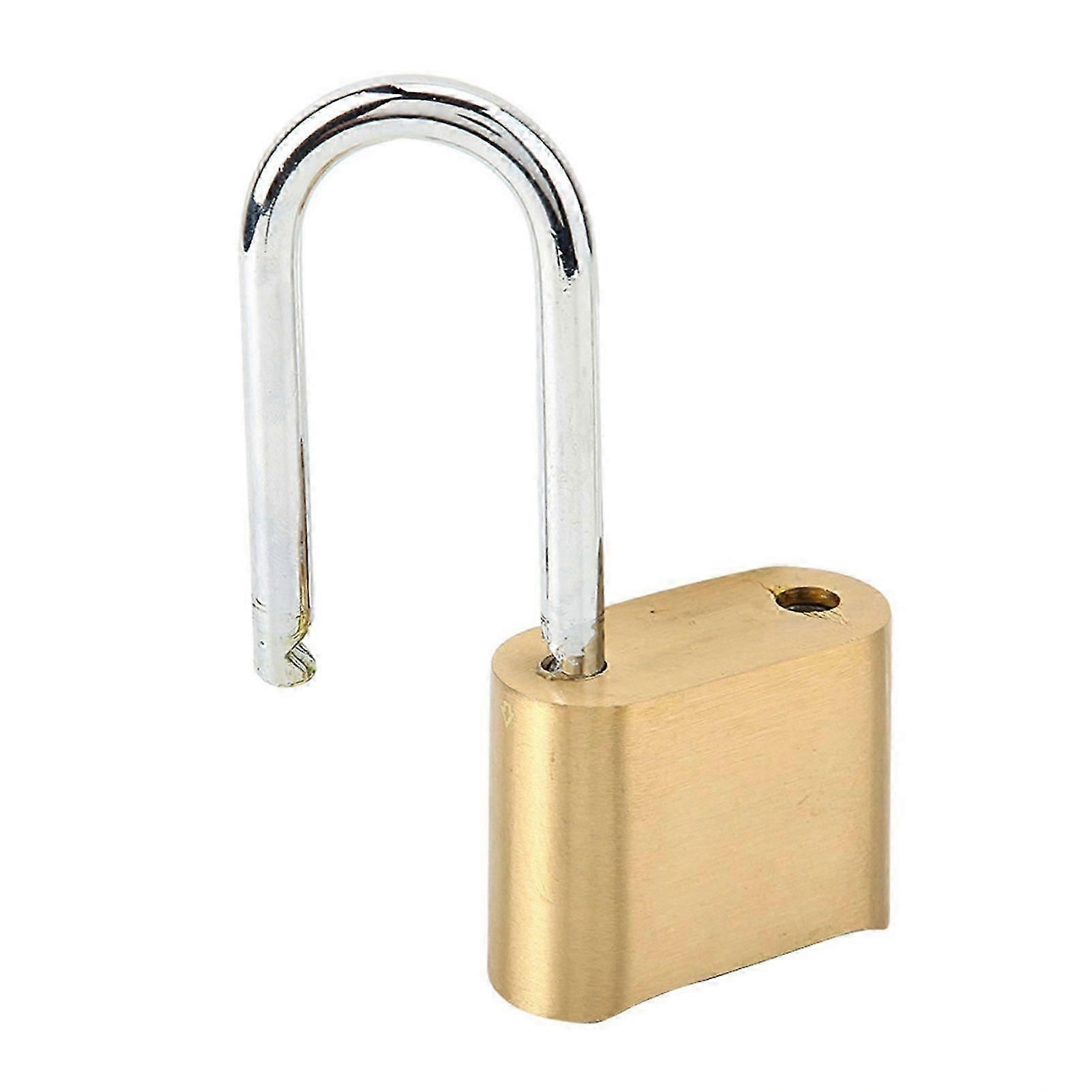 Outdoor Lock 4 Digit Combination Code Long lock Padlock Waterproof Brass