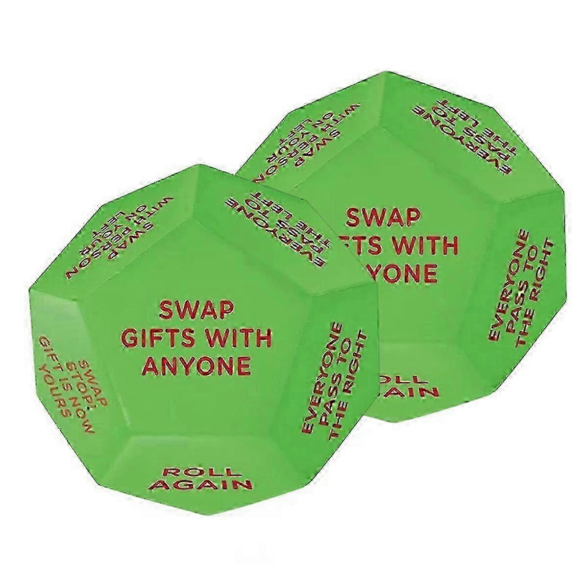 12-Sided Santa Gift Exchange Dice