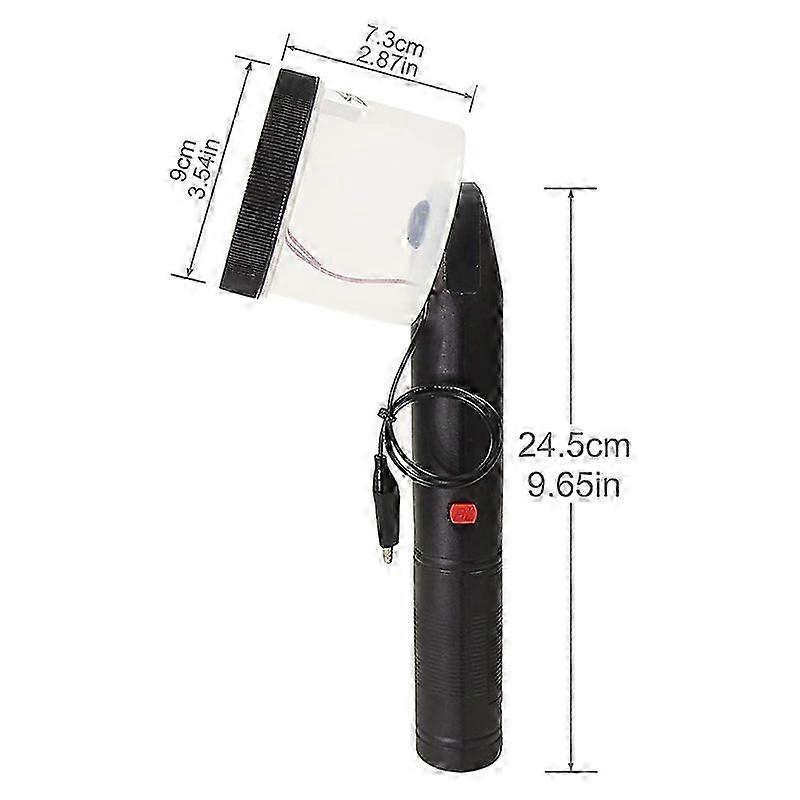 Flocking Kit Static Grass Applicator ABS Mini Flocking Machine with Antislip Handle for DIY Scenic Table