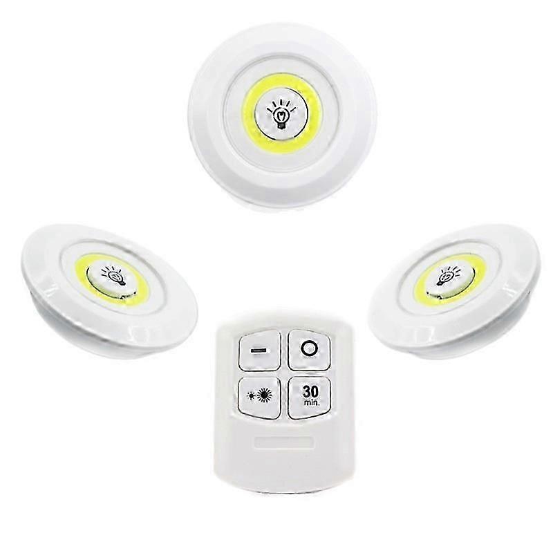 Portable X3 Remote Control LED Lamp for Kitchen Closet