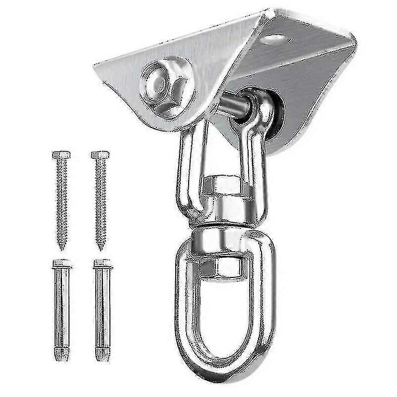 Hammocks 360 Hammock Chair Hanging Ceiling Mount Spring Snap Swivel Hooks Hardware Kit