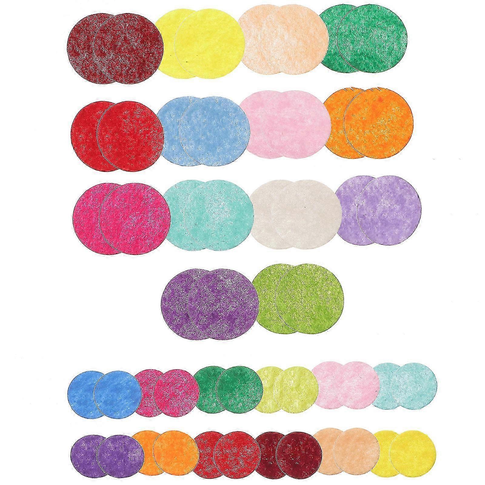 100Pcs Professional Felt Fabric Sheets Felt Cloth Sheets DIY Craft compatible with Sewing Patchwork