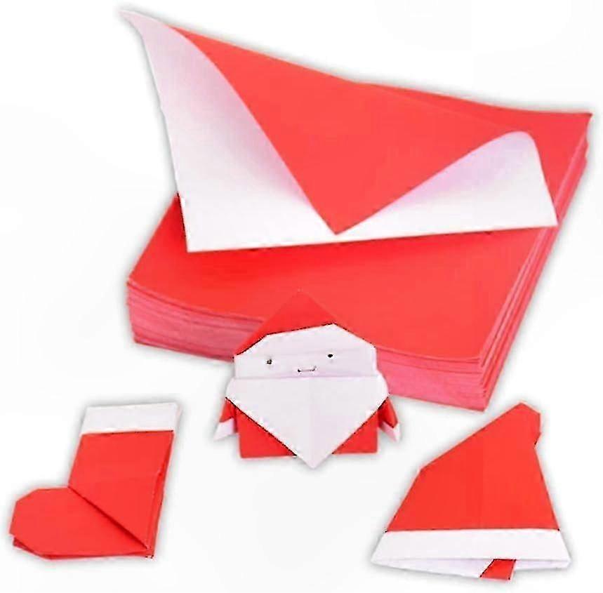 100 Sheets Double-Sided Origami Paper for Crafting and Folding