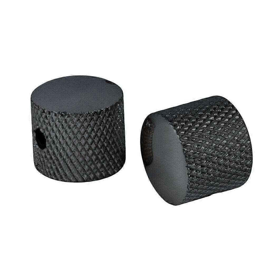 1 Pair Dome Guitar Volume and Bass Control Knobs for Quick and Reliable Adjustment