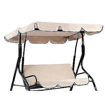 Nieuwe 210d vervangende luifel voor tuin schommelstoel waterdichte schommelluifel voor schommelstoel vervanging zonnescherm schommeltuin anti-uv-xdd