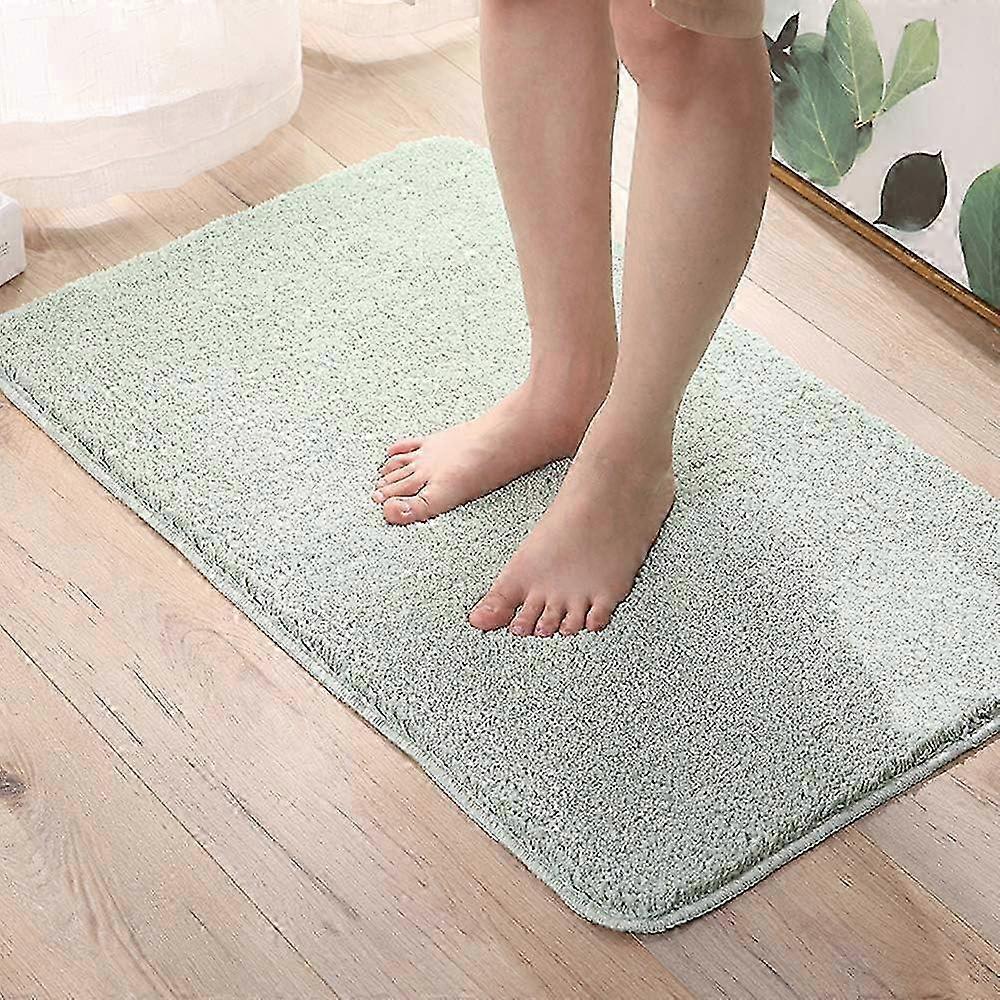 Non-Slip Absorbent Shaggy Microfiber Bath Mat