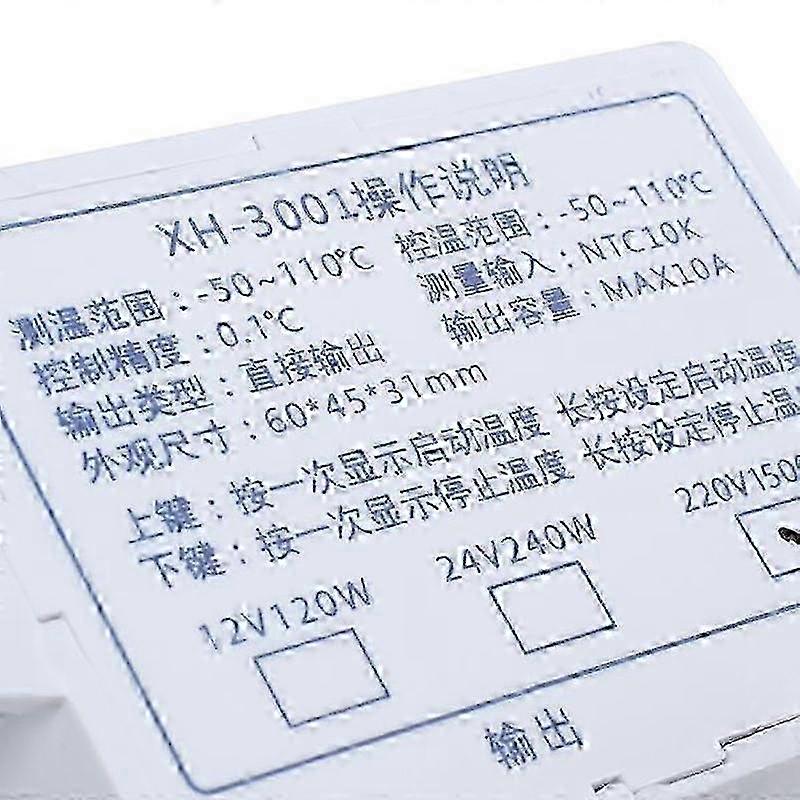 Digital Temp Controller 0.1°C Precision