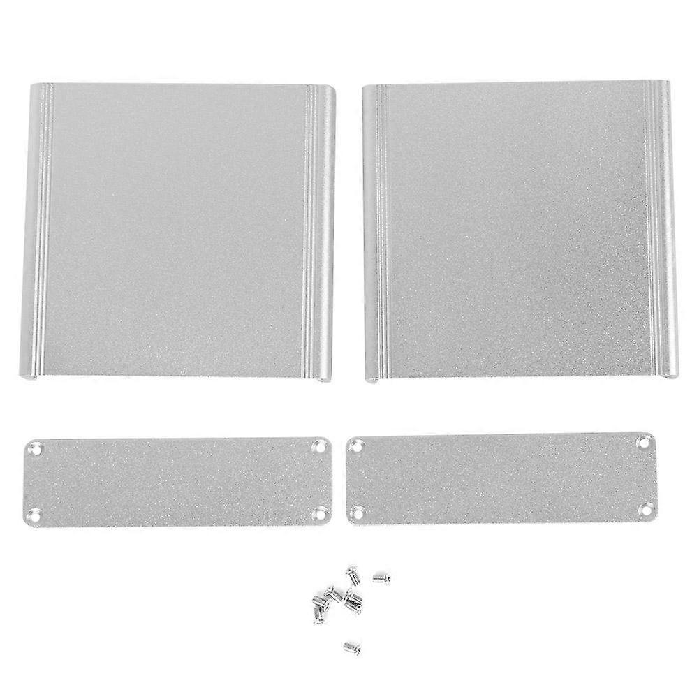 Aluminum Shell PCB Junction Box Electrical Accessory Sand Silver Heat Dissipation Split Type