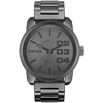 Diesel Double Down 2.0 Quarz Analog Man Uhr mit DZ1558 Edelstahl Armband