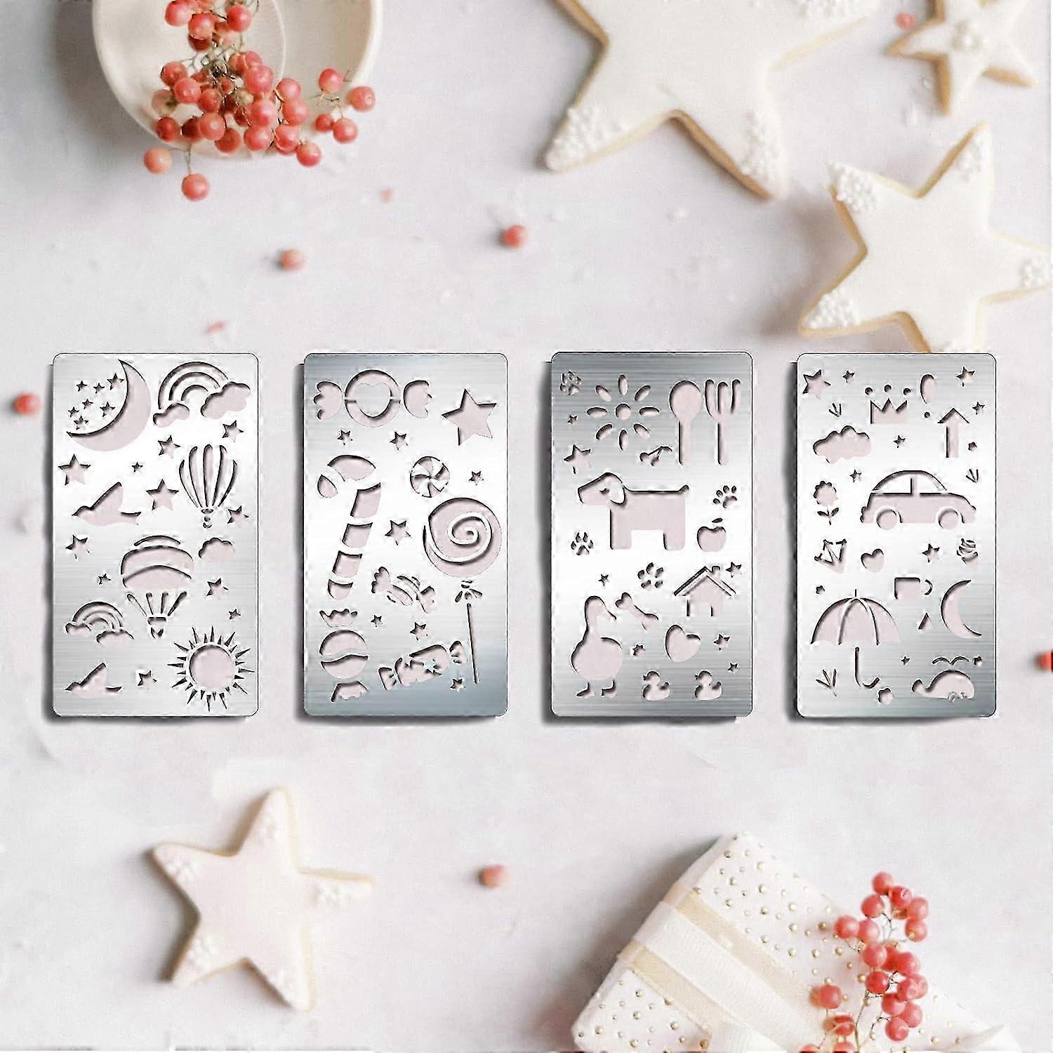 Stainless Steel Embossing Stencil Set