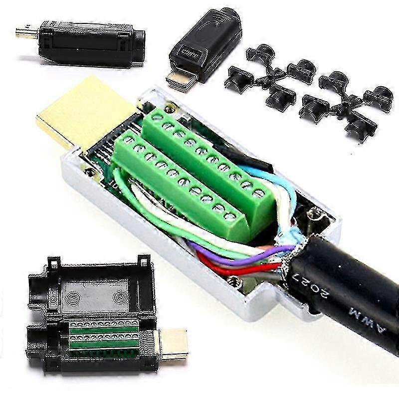20Pin HDMI 2.0 Breakout With Protective Shell