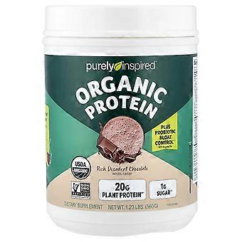 Purely Inspired, Bio-Pflanzenproteinpulver, reichhaltiger Schokoladengeschmack, 567 g (1,25 lbs)