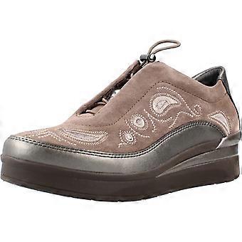 Stonefly Schuhe, Farbe: Creme, Größe: 21, Material: Velours.