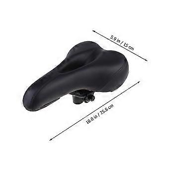 Mountain Bike Saddle for Comfortable Riding 1Pcs Breathable Black Seat Cushion