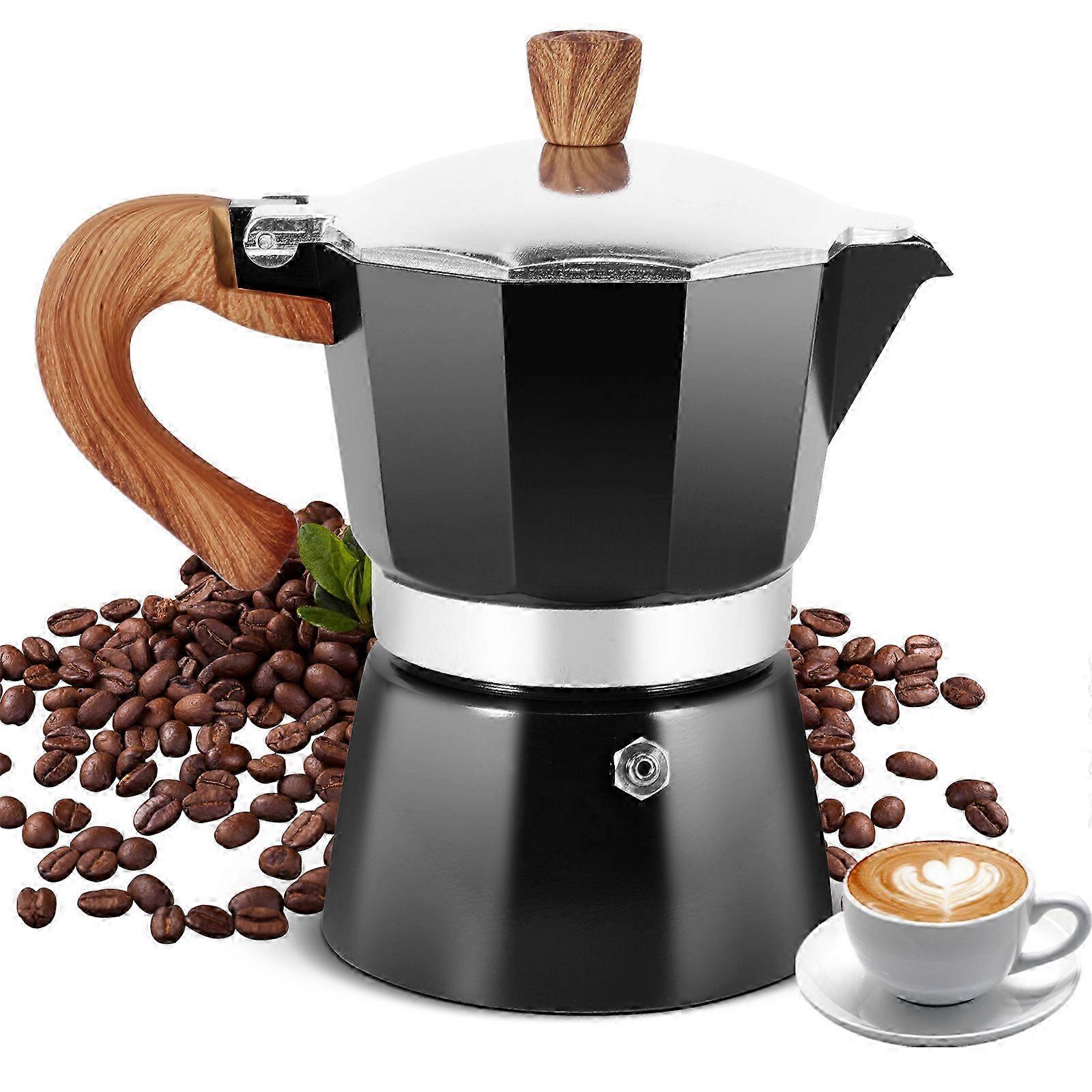 150ml Round Base Aluminium Moka