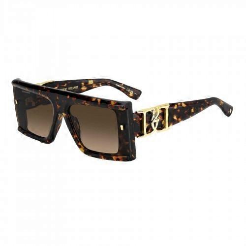 DSquared2 Womens/Ladies Flat Top Rectangular Sunglasses