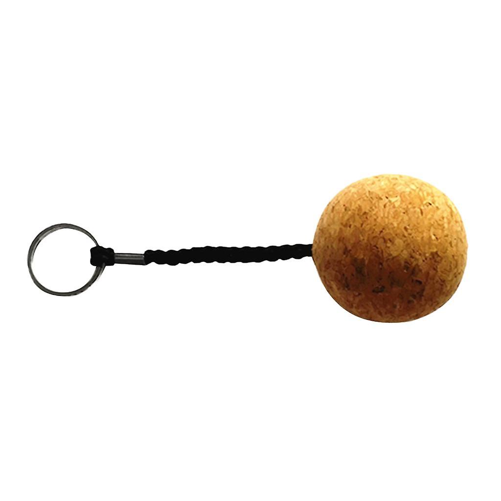 5cm Floating Cork Keyring Water Buoyant Key Ring Marine Sailing Boat Float