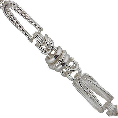 Silver fancy handmade Necklace Chain 20 inches