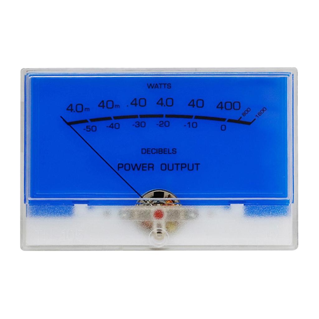 High Stability VU Meter with Clear Scale Small VU Meter with Blue Backlight