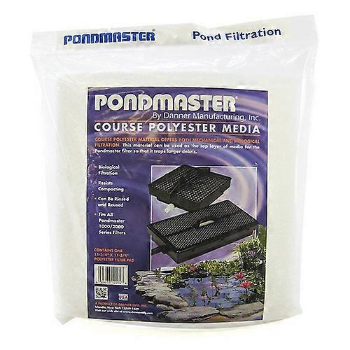 Pondmaster Coarse Polyester Media, 12" Long x 12" Wide (1 Pack) (Pack of 1)