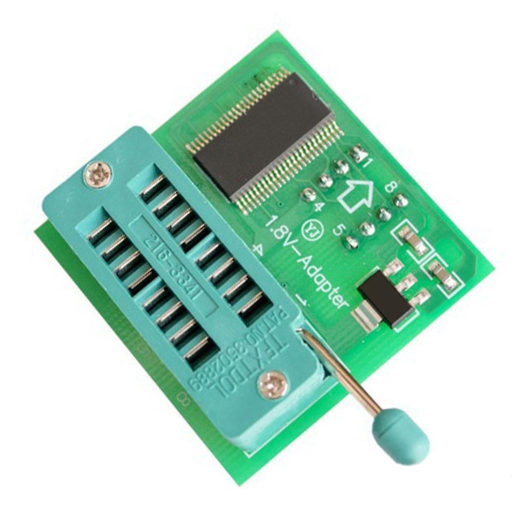 SOP8 DIP8 Konvertering Platt Moderkort MX25 W25 1.8V Adapter Kortbyte