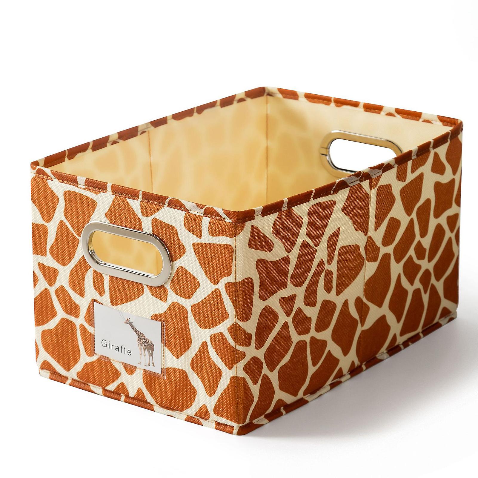 Cute Cartoon Storage Box With Safe Cotton And Linen Material Suitable