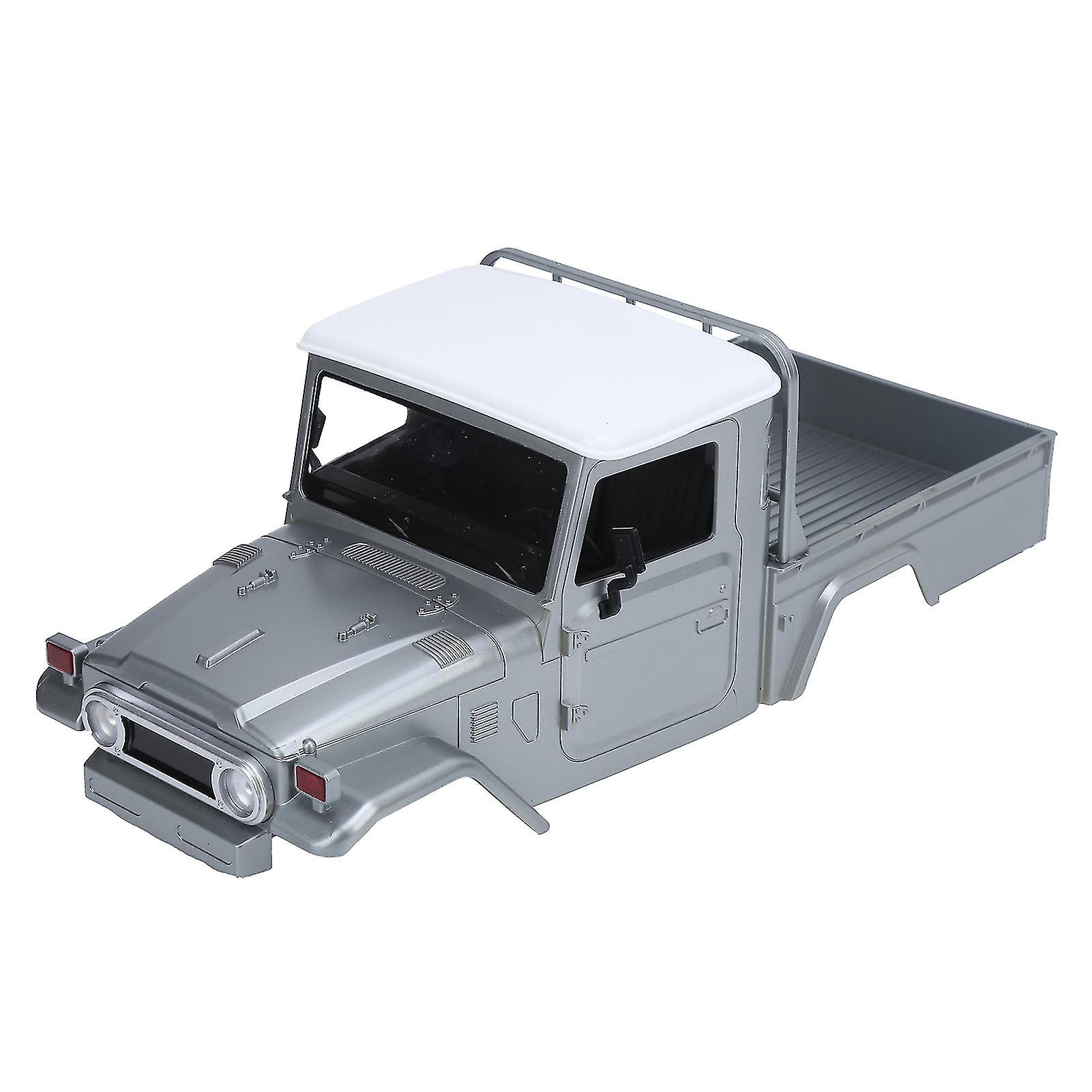 Remote Control Pickup Body Shell Diy Modification Components For Mn45 1:12 Rc Crawlersilver