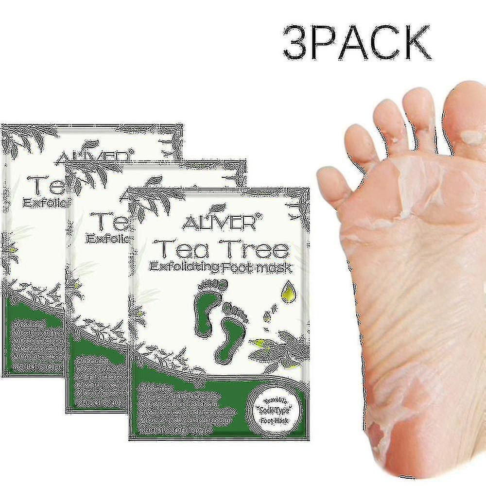 Box Of Exfoliating Foot Mask (3pcs Tea Tree)