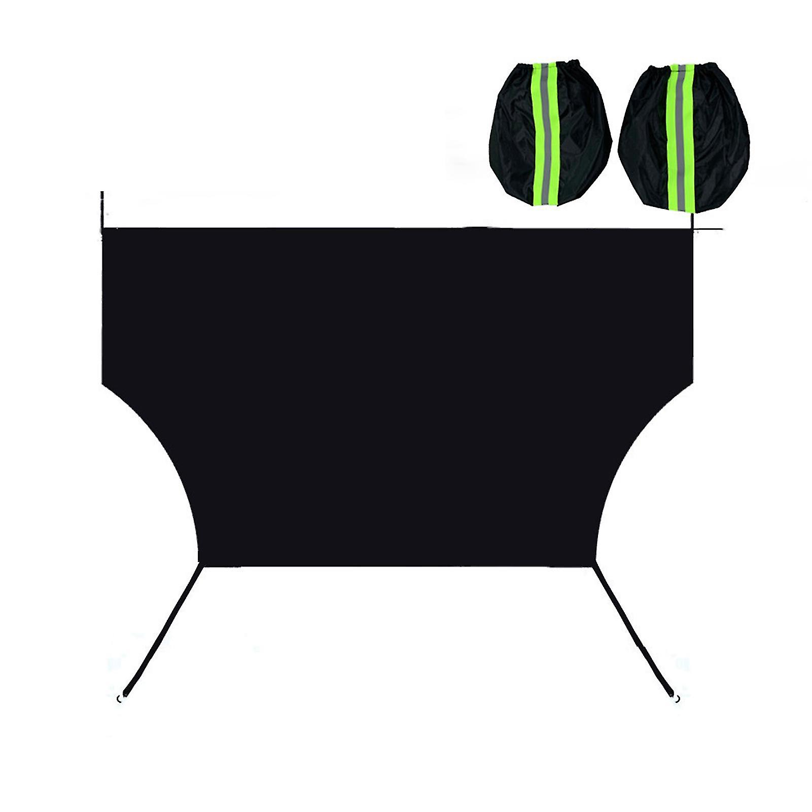 Praktisk bil solskydd Regnbeständig polyester magnetisk vikbar bil solskydd för daglig användning