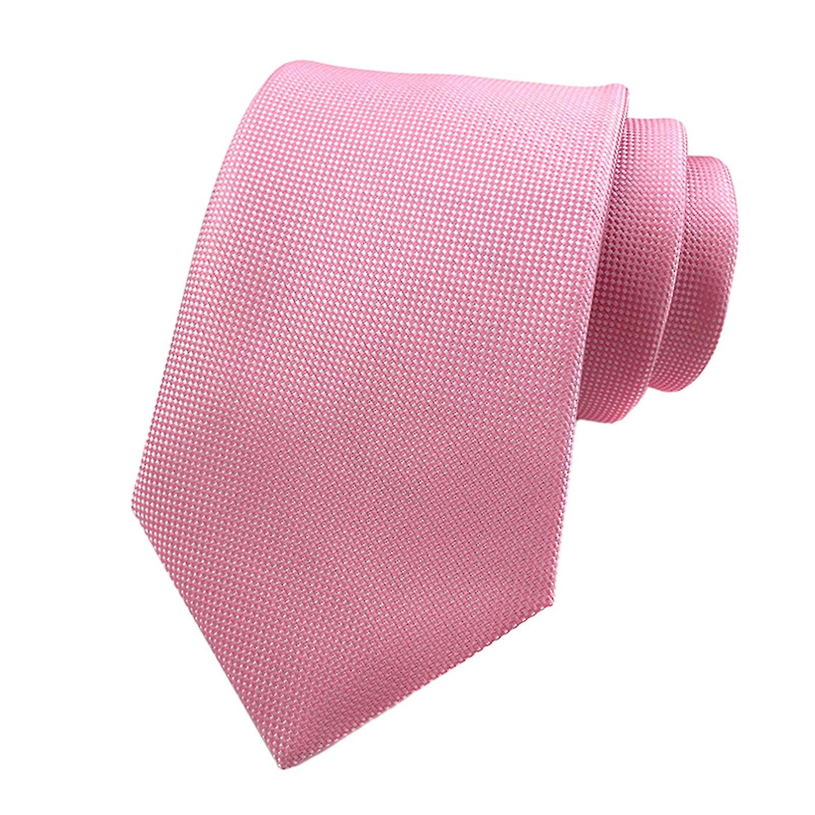 Män Business Suit Slips Pläd Textur Enfärgad Justerbar Längd Jacquard Design Bröllopsslips Modeaccessoarer